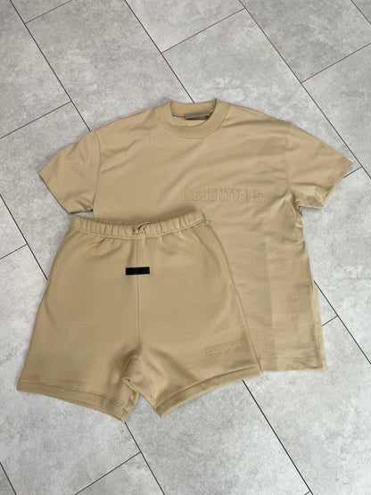 SS23 T-Shirt / Shorts / Set - Sand