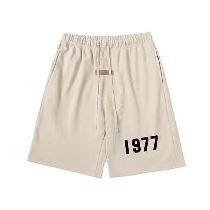 1977 T-Shirt / Shorts / Set - Beige